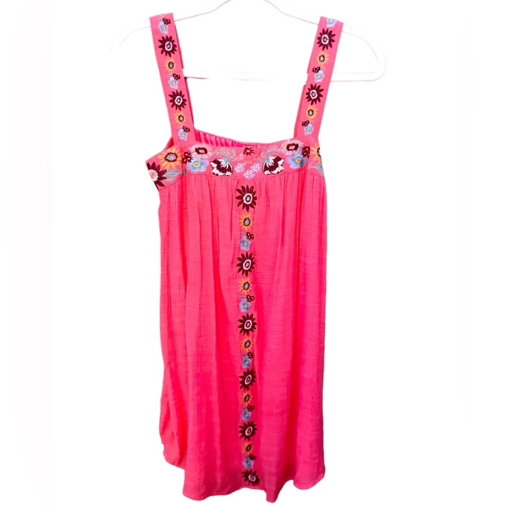 THML floral embroidery dress